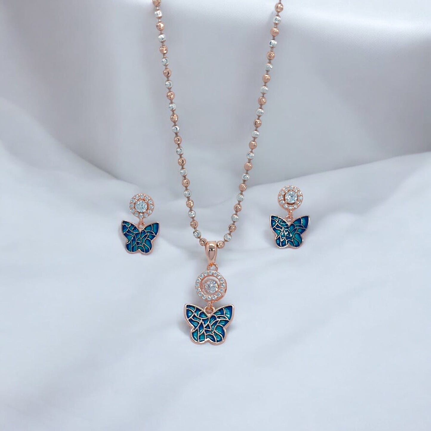Pure Silver Azure Wing Set