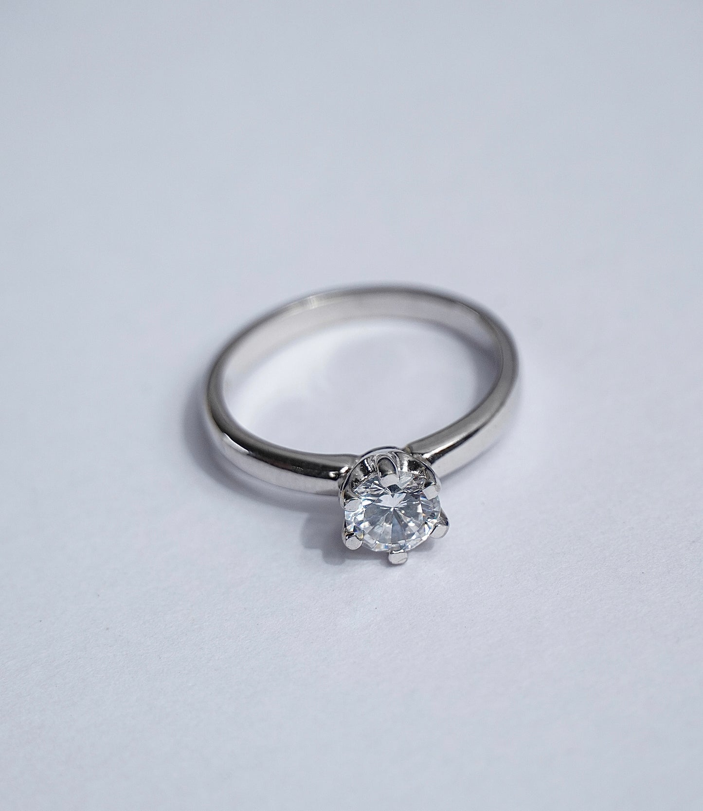 Pure Silver Cascade Ring