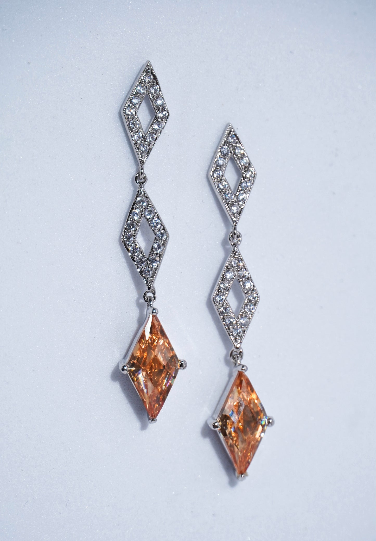 925 Silver Gold Lunar Kites Earring