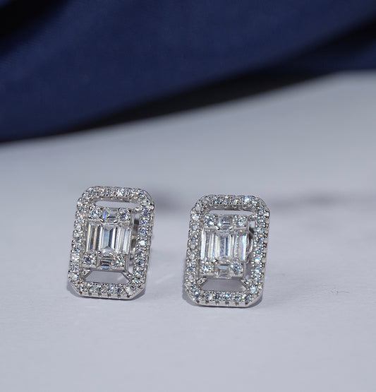 925 Silver Noble Shine Earring