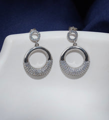 925 Silver Celestial Orbit Earring