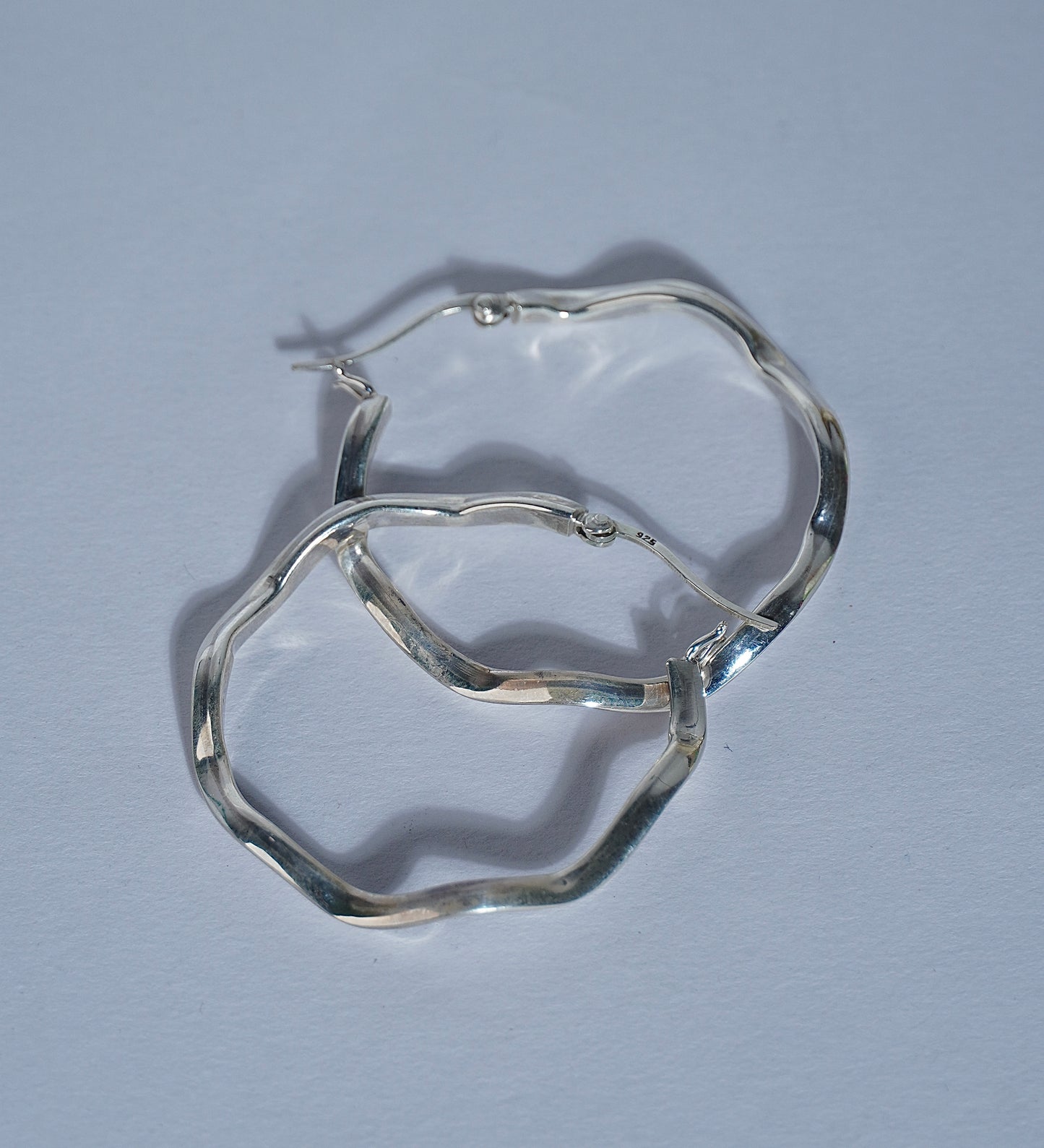 925 Silver Orbit Halo Earrings