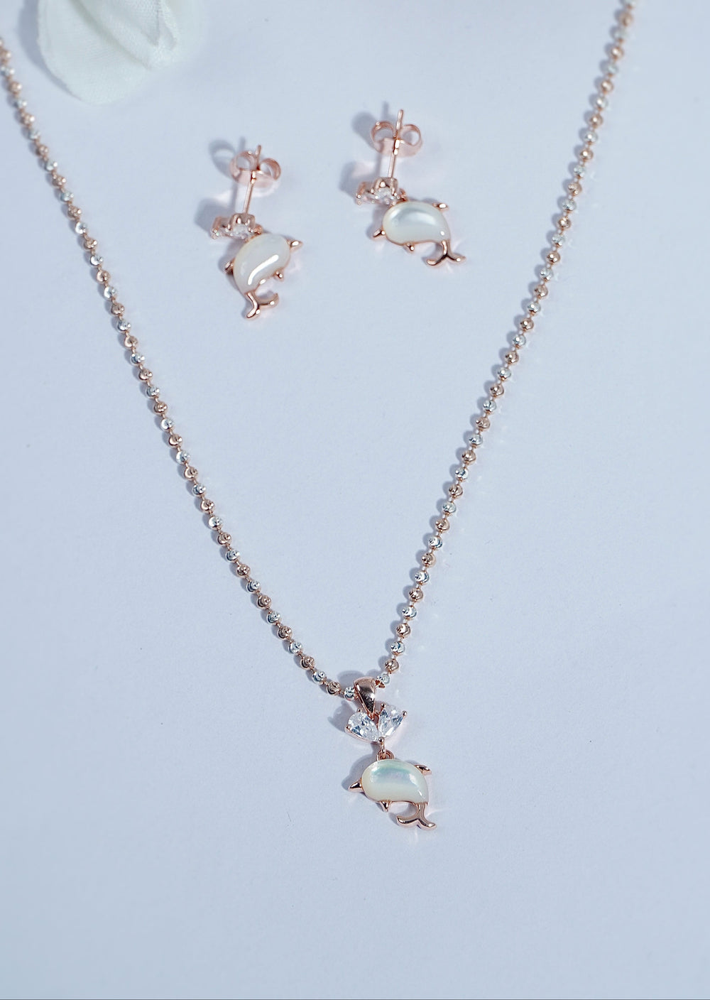 Pure Silver Opal Stone Ball Set