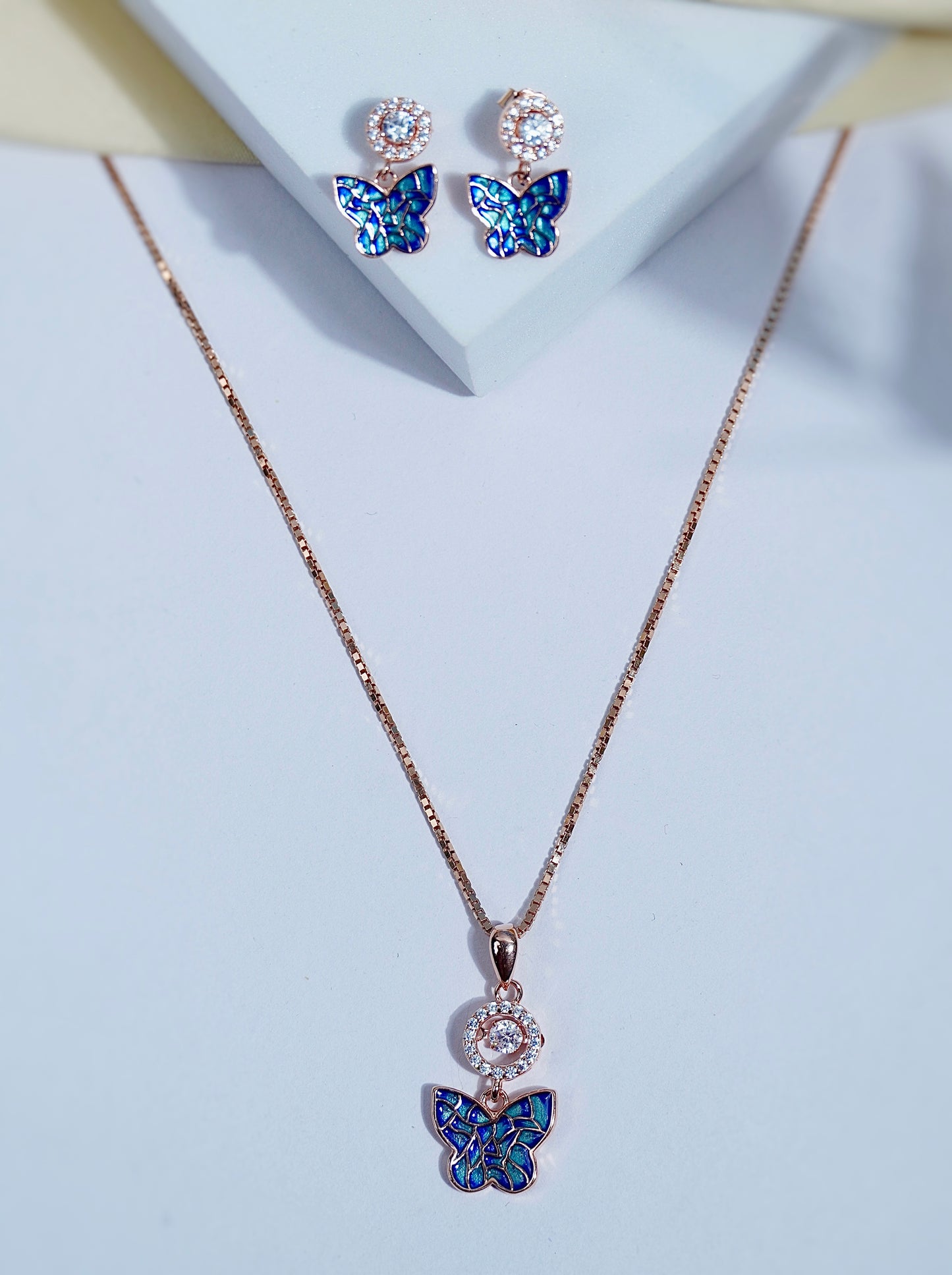 Pure Silver Azure Wing Set